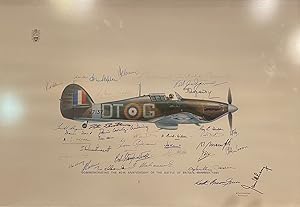 Battle of Britain 40th Anniversary. Hurricane Pilots