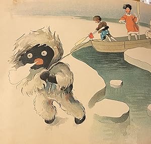 Seller image for The Golliwogg's Polar Adventures and The Golliwogg at the Sea-Side for sale by Anah Dunsheath RareBooks ABA ANZAAB ILAB