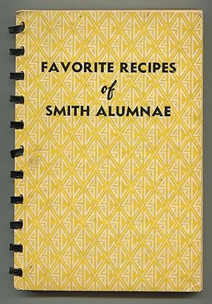 Image du vendeur pour Favorite Recipes of Smith Alumnae mis en vente par Between the Covers-Rare Books, Inc. ABAA