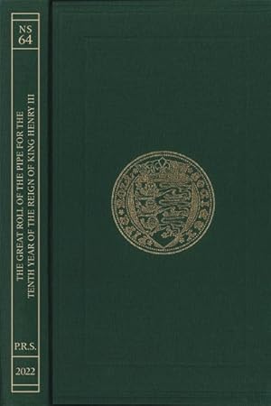 Imagen del vendedor de Great Roll of the Pipe for the Tenth Year of the Reign of King Henry III Michaelmas 1226 : Pipe Roll 70 a la venta por GreatBookPrices