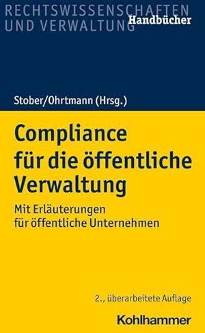 Seller image for Compliance fr die ffentliche Verwaltung for sale by BuchWeltWeit Ludwig Meier e.K.