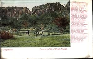 Ansichtskarte / Postkarte Deutsch Südwest Afrika, Namibia, Kriegsbilder Koloniale Schutztruppe, U...