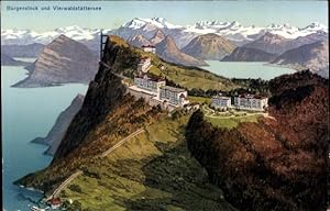 Ansichtskarte / Postkarte Bürgenstock Kanton Nidwalden, Vierwaldstättersee