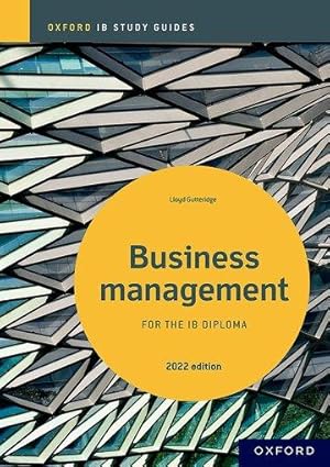 Bild des Verkufers fr Business Management Study Guide: Oxford IB Diploma Programme zum Verkauf von moluna