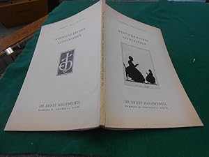 Auktionskatalog Teil: 134 = Auktion 81. Wertvolle Bücher, Autographen: Juni 1958.