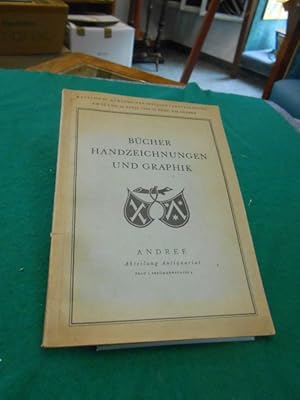 Auktionskatalog Nr. 66. April 1944, Deutsche Literatur, alte Bücher, Kulturgeschichte, illustrier...