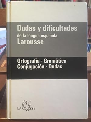 Imagen del vendedor de DUDAS Y DIFICULTADES DE LA LENGUA ESPAOLA a la venta por Antigua Librera Canuda