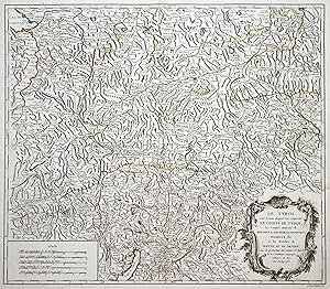 Bild des Verkufers fr Kupferstich- Karte, v. Delahaye b. Robert, "Le Tyrol. Bregentz, Feldkirck, Montfort, Pludentz, &.". zum Verkauf von Antiquariat Clemens Paulusch GmbH