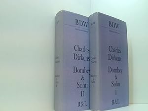 Bild des Verkufers fr Charles Dickens - Dombey u Sohn - Band 1 Band 2 (Bibliothek der Weltliteratur) zum Verkauf von Book Broker