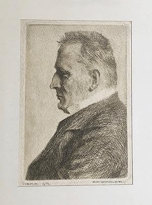 "Herr Gr." - Adolf Grell (1874-1932) Schauspieler Portrait