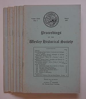 Proceedings of the Wesley Historical Society Vol XXX1