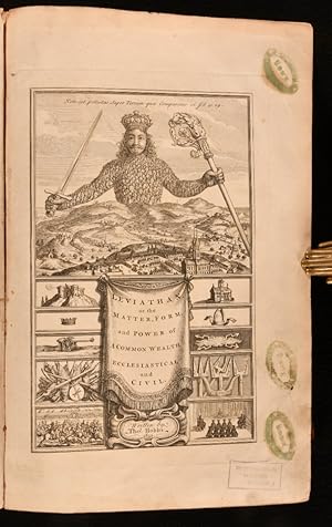 Bild des Verkufers fr The Moral and Political Works of Thomas Hobbes of Malmesbury. Never Before Collected Together. To Which is Prefixed, the Author's Life, Extracted From That Said to be Written by Himself, as also from the Supplement to the Said Life by Dr. Blackbourne; and Farther Illustrated by the Editor, With Historical and Critical Remarks on His Writings and Opinions zum Verkauf von Rooke Books PBFA