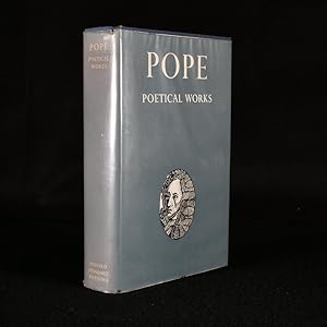 Bild des Verkufers fr Pope: Poetical Works zum Verkauf von Rooke Books PBFA