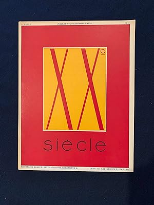 Seller image for XXe Sicle N. 3,1938. With 6 woodcuts by Kandinsky for sale by Marninart, Inc (ABAA - ILAB)