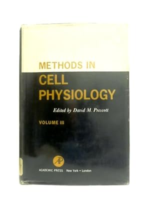Seller image for Methods in Cell Physiology Vol III for sale by World of Rare Books