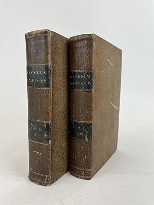 Immagine del venditore per MANUAL OF GENERAL, DESCRIPTIVE, AND PATHOLOGICAL ANATOMY. IN THREE VOLUMES [Volumes I and II only] venduto da Second Story Books, ABAA