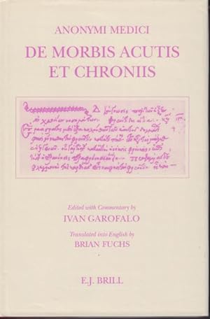 Seller image for Anonymi medici: De morbis acutis et chronis. for sale by Rnnells Antikvariat AB