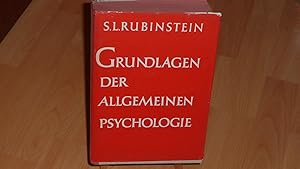 Imagen del vendedor de Grundlagen der allgemeinen Psychologie. a la venta por Versandantiquariat Ingo Lutter