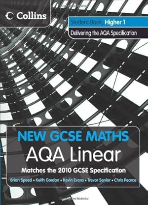 Bild des Verkufers fr New GCSE Maths - AQA Linear Higher 1 Student Book zum Verkauf von WeBuyBooks