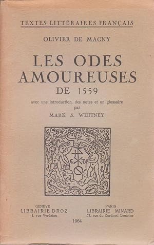 Odes amoureuses de 1559 (Les)