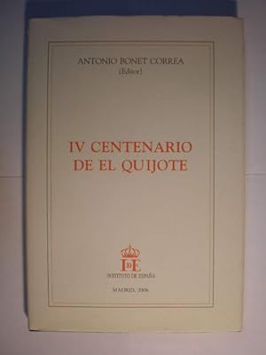 Imagen del vendedor de IV Centenario de El Quijote a la venta por Librera Antonio Azorn