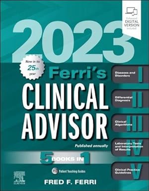 Bild des Verkufers fr Ferri's Clinical Advisor 2023 zum Verkauf von AHA-BUCH GmbH