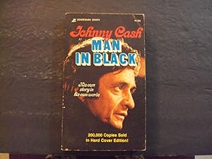 Imagen del vendedor de Man In Black pb Johnny Cash Zondervan Books 4th Print 2/76 a la venta por Joseph M Zunno