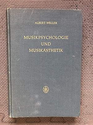 Seller image for Musikpsychologie und Musiksthetik; Grundriss der systematischen Musikwissenschaft for sale by Cragsmoor Books