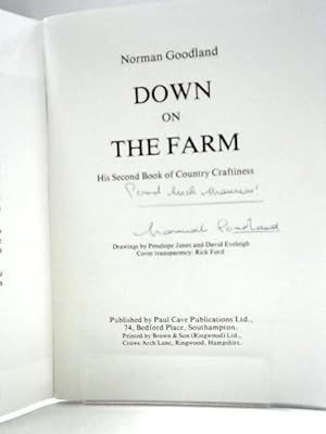 Imagen del vendedor de Down on the Farm a la venta por World of Rare Books