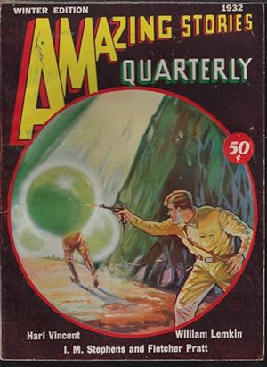 Imagen del vendedor de AMAZING Stories Quarterly: Winter 1932 a la venta por Books from the Crypt