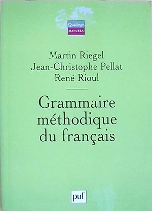 Image du vendeur pour Grammaire methodique du francais (3eme edition) mis en vente par Berliner Bchertisch eG