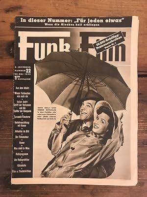 Funk und Film, 9. Jahrgang, Nummer 22, 30. Mai 1953: In dieser Nummer: "Für jeden etwas " - Wenn ...