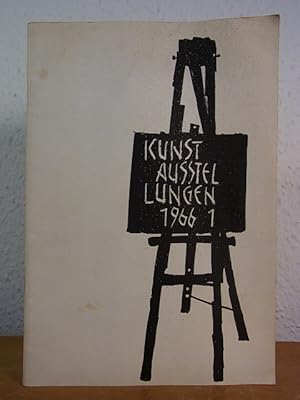 Bild des Verkufers fr Kunstausstellungen 1966/1 zum Verkauf von Antiquariat Weber