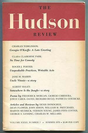 Bild des Verkufers fr The Hudson Review - Volume XXXII, Number 2, Summer 1979 zum Verkauf von Between the Covers-Rare Books, Inc. ABAA