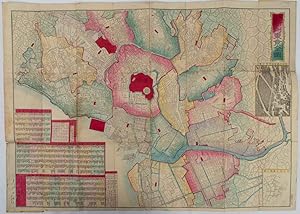         . [Kaisei Shinkoku Tokyo Zenzu]. [Revised and Newly Engraved Complete Map of Tokyo].