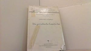 Bild des Verkufers fr Militrgeschichtliche Skizzen: Die preussische Landwehr 1813. zum Verkauf von Antiquariat Uwe Berg