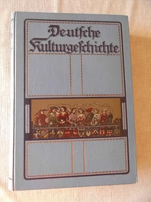 Image du vendeur pour 2 Bnde Kulturgeschichte des Deutschen Volkes um 1920 mis en vente par Versandantiquariat Harald Quicker