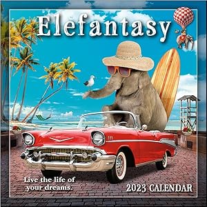 Imagen del vendedor de Elefantasy 12-Month 2023 Calendar a la venta por GreatBookPrices