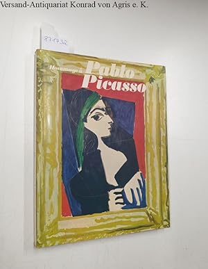 Imagen del vendedor de Hommage  Pablo Picasso : mit Original Farblithographie : a la venta por Versand-Antiquariat Konrad von Agris e.K.