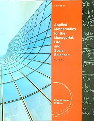 Bild des Verkufers fr Applied Mathematics for the Managerial, Life, and Social Sciences zum Verkauf von Librodifaccia