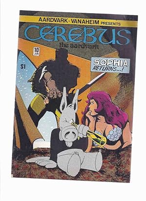 Seller image for Cerebus the AARDVARK -by Dave Sim, Volume 1, Issue # 10: Merchant of Unshib! - Red Sophia Returns for sale by Leonard Shoup