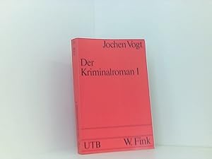 Bild des Verkufers fr Der Kriminalroman: Zur Theorie und Geschichte einer Gattung, Teil 1 zum Verkauf von Book Broker