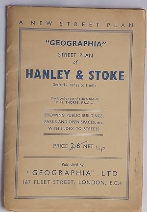 "Geographia" Street Plan of Hanley & Stoke