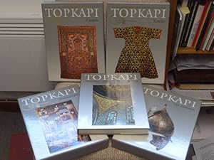 Seller image for Topkapi Saray Museum. Complete in Five Volumes, four in slipcases. Manuscripts, Textiles, Carpets, The Treasury and Architecture. for sale by Matthew Butler Books PBFA