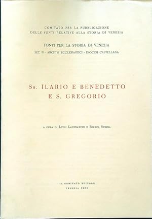 Bild des Verkufers fr Ss.Ilario e Benedetto e S.Gregorio. 819-1199 zum Verkauf von Librodifaccia