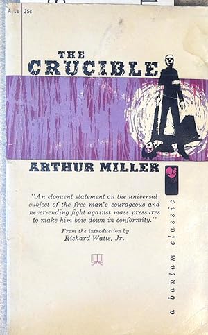 Bild des Verkufers fr The Crucible by Arthur Miller 1959 zum Verkauf von Drew
