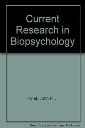 Bild des Verkufers fr Current Research in Biopsychology zum Verkauf von WeBuyBooks