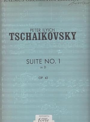 Suite No.1 in D, Op.43 - Full Score