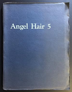 Seller image for Angel Hair 5 (Spring 1968) for sale by Philip Smith, Bookseller
