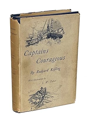 Image du vendeur pour Captains Courageous: A Story of the Grand Banks mis en vente par B & B Rare Books, Ltd., ABAA